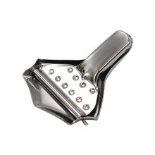 ZJDOAK Lemon Squeezer, Stainless Steel Citrus Press Juicer Heavy Duty with Large Metal Bowl for Seedless Juicing, Non-Slip Grip Design Manual Juicer