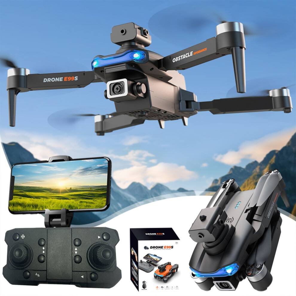 Small Drone With 1080P Camera, Brushless Motor, Wifi Fpv, Altitude Hold, Obstacle Avoidance, Headless Mode, Follow Me, Rc Quadcopter Toy - Compatible 9322103963503