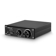 Nobsound G2 PRO 300W Subwoofer Amplifier, Mini Mono Channel Class D Integrated Sub Amp, Full-Frequency and Bass Switchable Home Theater Audio Amplifi