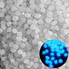Glow in The Dark Rocks 500PCS, Glowing Fish Tank Pebbles - Indoor/Outdoor Yard Décor; Garden/Aquarium/Planter/Walkway/Driveway, White