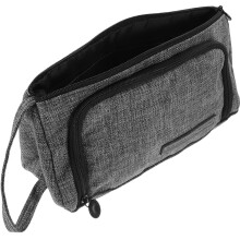 Large Capacity Pencil Bag Case Student Stationery Handheld Holder with Zipper Office