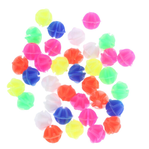 Eease 36pcs Multicoloured Spoke Beads for Kids Bikes