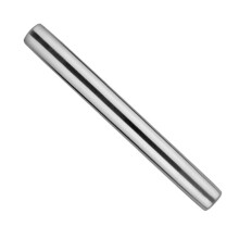 Wooden Rolling Pin Clay Tools Stainless Steel Pastry Dumpling Roller Kitchen Baking Flour Stick
