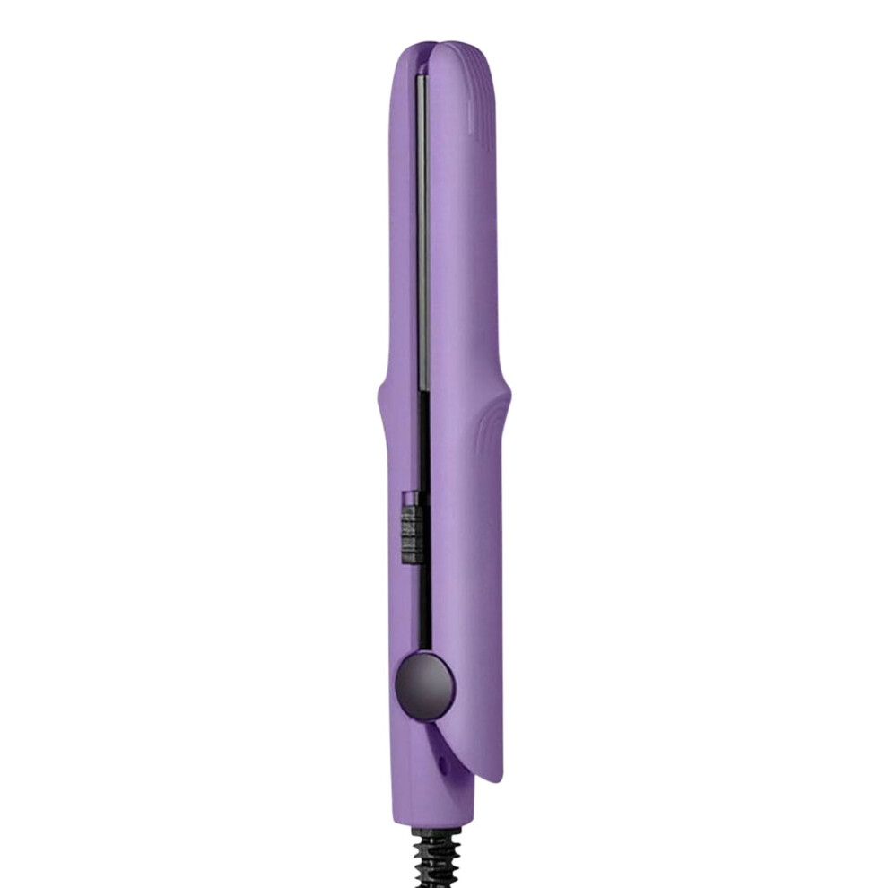 XIANXIAN 2 in 1 Mini Curling Wand & Flat Iron - Portable Travel Styler for Short & All Hair Types