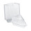 LOVIVER 50 Pieces Cake Slice Containers Mini Pie Container for Pastry Dessert Cakes 4