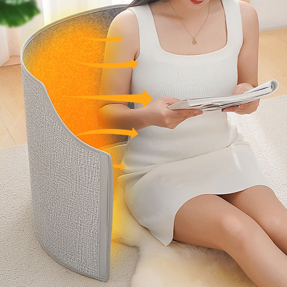 Electric Heated Foot Warmer, Extra Large Heating Pad for Bed/Office, Auto Shut Off, Machine Washable - Flannel