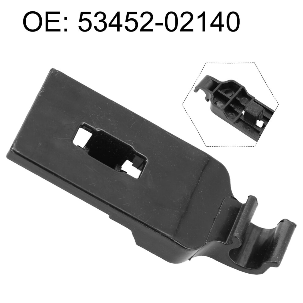 Hood Plastic Prop Rod Clamp Clip For Toyota For Corolla 2014-2019 53452-02140 9338982176088