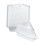 LOVIVER 50 Pieces Cake Slice Containers Mini Pie Container for Pastry Dessert Cakes 3