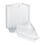 LOVIVER 50 Pieces Cake Slice Containers Mini Pie Container for Pastry Dessert Cakes 2