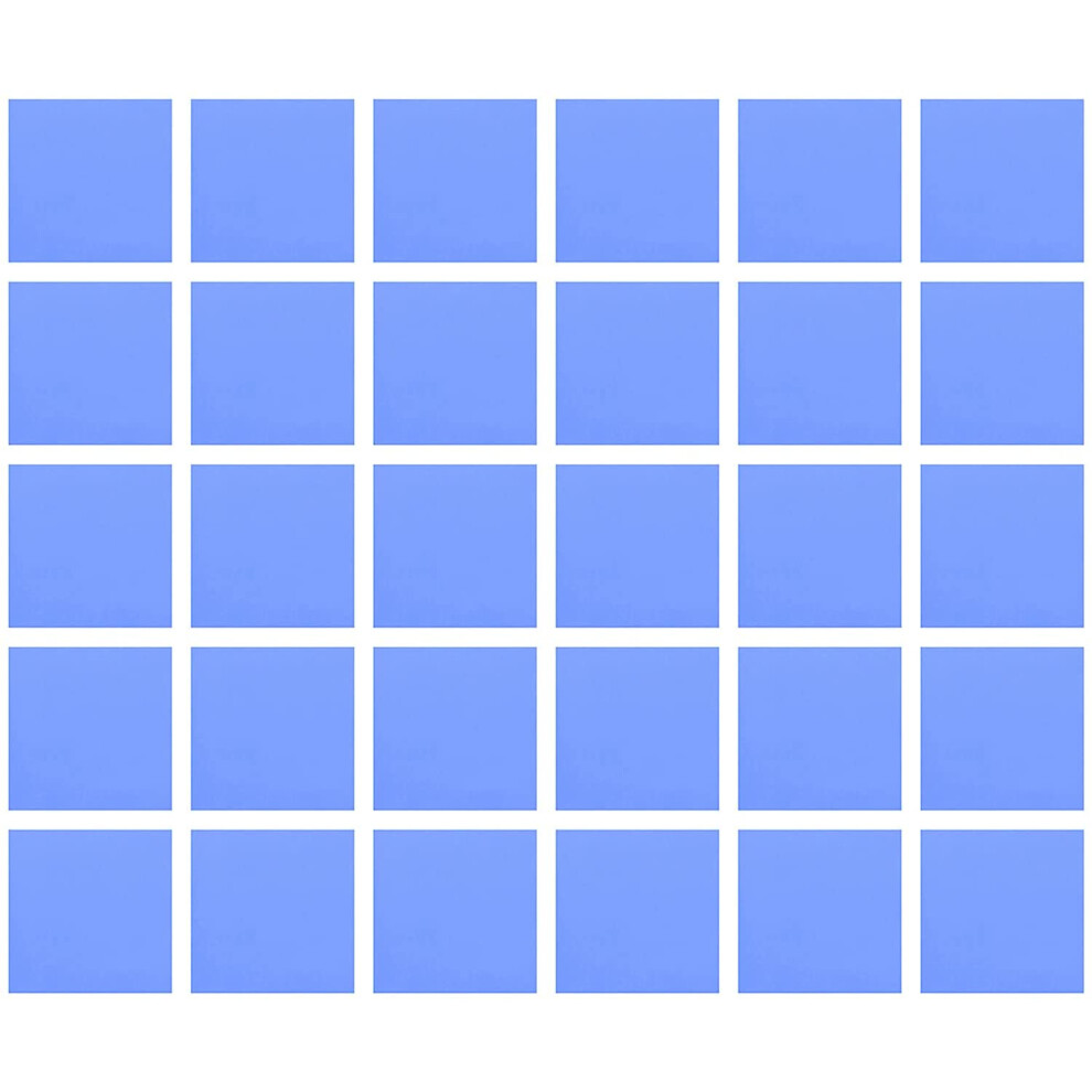 30Pcs 15X15x1mm Soft Silicone Thermal Conductive Pads Heatsink Ic Chipset Northbridge For Cpu Gpu Heatsink Blue 9338982176606