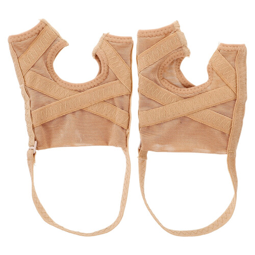 Eease 1 Pair Forefoot Compression Sleeves Comforter and Split Toe Alignment Sleeve