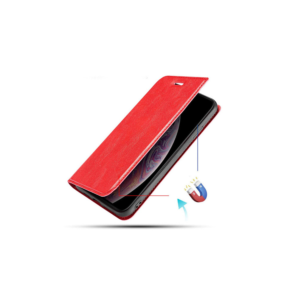Stylish And Effective Wallet Case - Compatible With Iphone 11 Pro Red 9338982177429