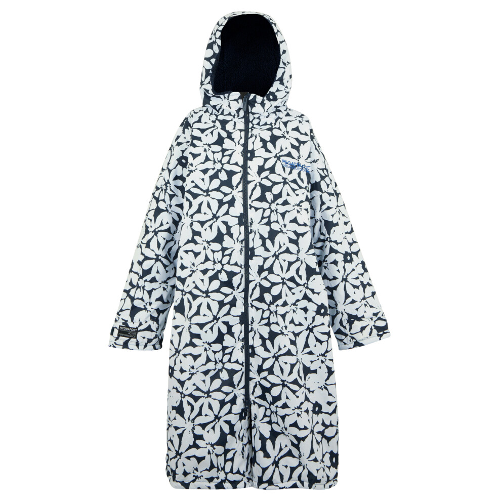 Regatta Men's Nvy/Ivy Moss Adults Waterproof Windproof Borg Fleece Oversized Fit Insulated Robe - L - Image 5