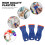 Qiushaoyue 3Pcs Plastic Razor Scraper with 100Pcs Scraper Tools for Glass and Tile Floor 5
