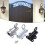 Solid aluminum alloy spring latch push-pull casement lock 3
