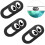Eye Webcam Cover Slider 0.7Mm Thin - Web Camera Cover Fits Laptop, Desktop, Pc, Macboook Pro, iMac, Mac Mini, Computer, 1