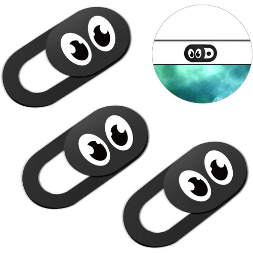 Eye Webcam Cover Slider 0.7Mm Thin - Web Camera Cover Fits Laptop, Desktop, Pc, Macboook Pro, iMac, Mac Mini, Computer,