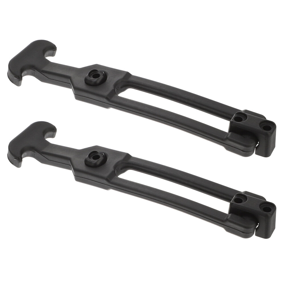 2 Pcs Rubber T-Handle Hasp Flexible T-Handle Draw Latches For Toolboxes 9338982178136