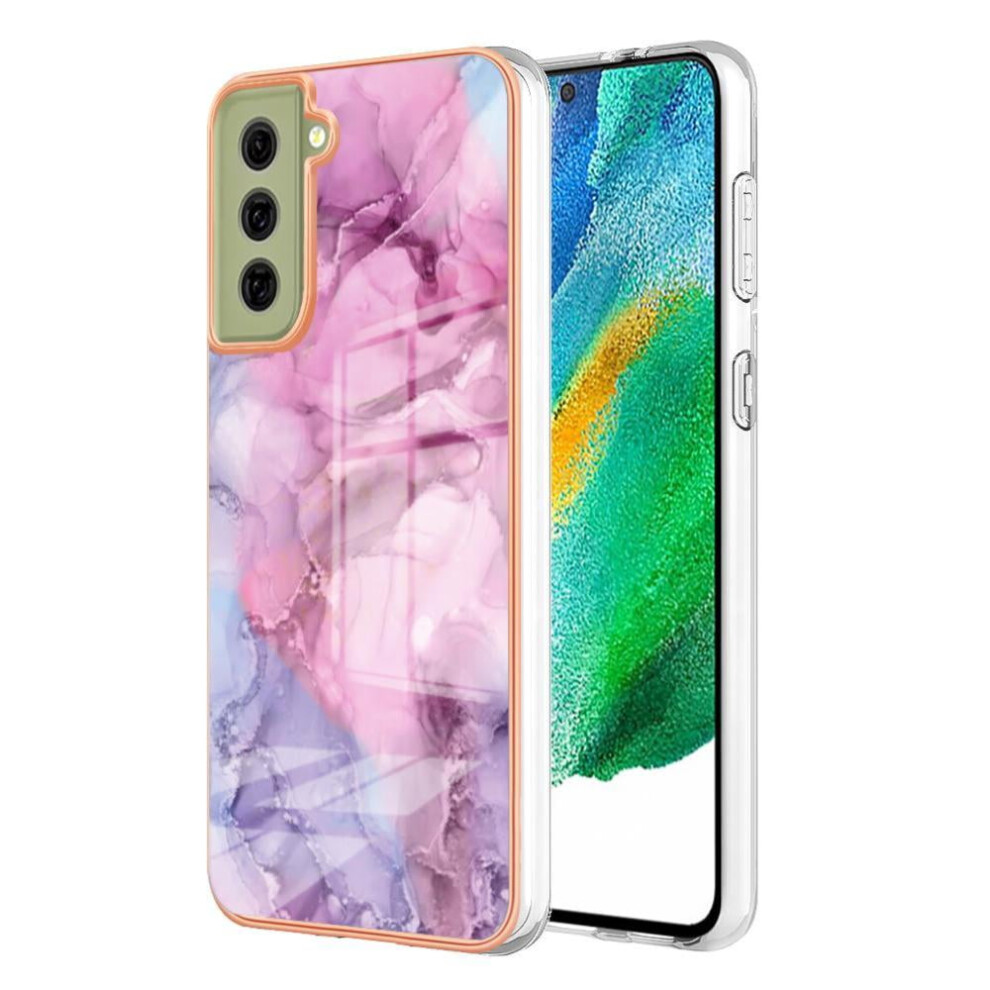 Compatible With Samsung Galaxy S21 Fe 5G Case Shockproof Bumper Tpu Silicone Marble 9499224733589