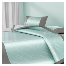 Cooling Sleeping Mat Ice Silk Bed Pad with Instant Cooling, Breathable Foldable Design and Elastic Straps