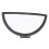 Universal Forklift Rearview Mirror, Adjustable Convex Safety Design, Wide Vision Range, Durable Build 1