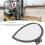 Universal Forklift Rearview Mirror, Adjustable Convex Safety Design, Wide Vision Range, Durable Build 2