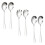 Salad Spoon Flatware Catering Tableware Stainless Steel Server Fork Serving Spoons Food Scoop 1