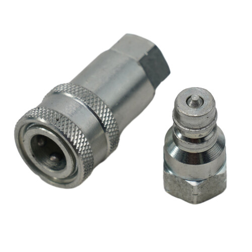Quick Release Fitting Npt Iso A Hydraulic Coupling Connector 1/4" 3/8" 1/2" 3/4" 1