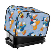 Donald Duck Toaster Cover 2 Slice, Bread Dust Cover & Fingerprint Protection-Polyester, Kitchen Small Appliance Covers