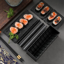 Kitchen Utensils Rice Ball Mold Sushi DIY Ten-Piece Gadgets Set Sushi