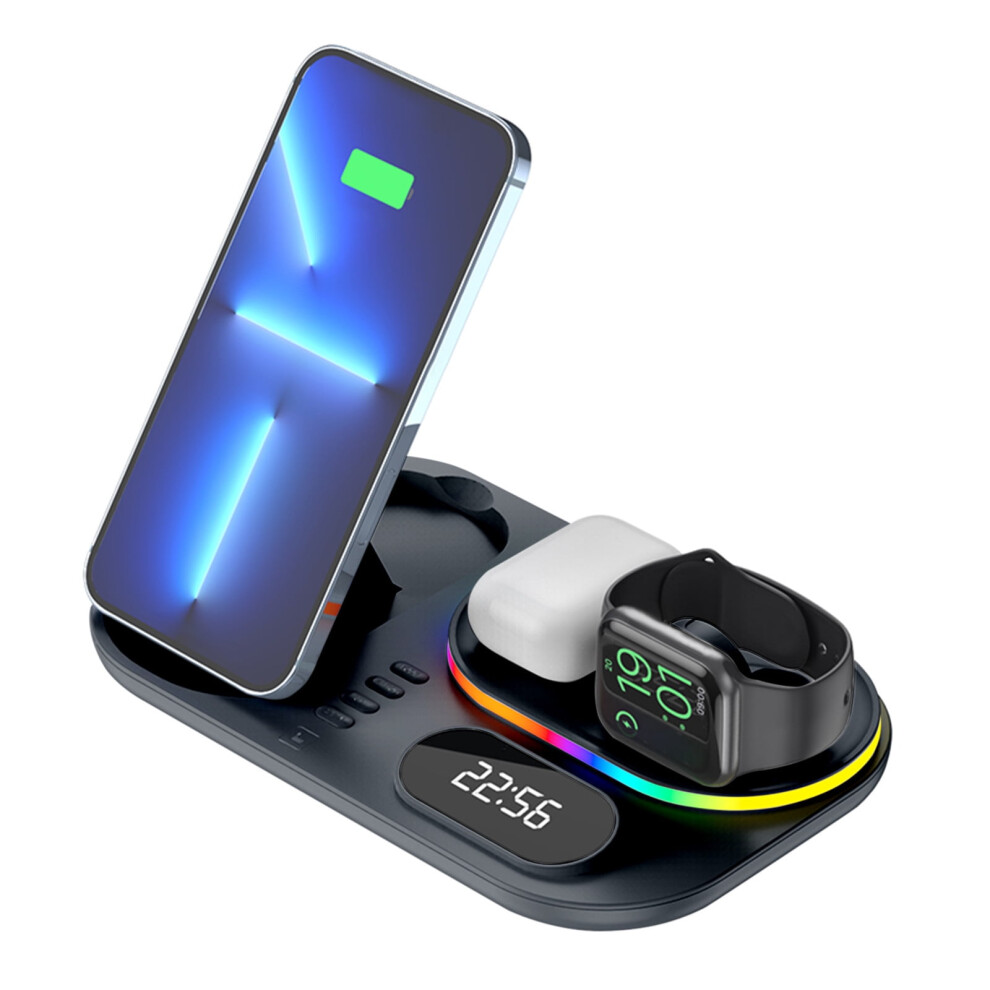 Cyber Monday Deals 2024: Viflosae 4-In-1 Wireless Charging Station, 30W Max With Breathing Indicator - Compatible With Iphone & Samsung 9353595238824