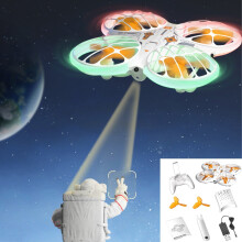 Cyber Monday Deals 2024: Viflosae Kids' RC Drone with Camera, Dazzling Quadcopter, Easy Fly - Perfect Gift for Boys & Girls