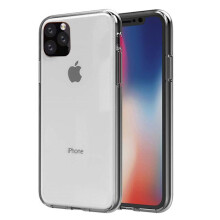 Double-sided Silicone Case - compatible with iPhone 11 Pro Max Black