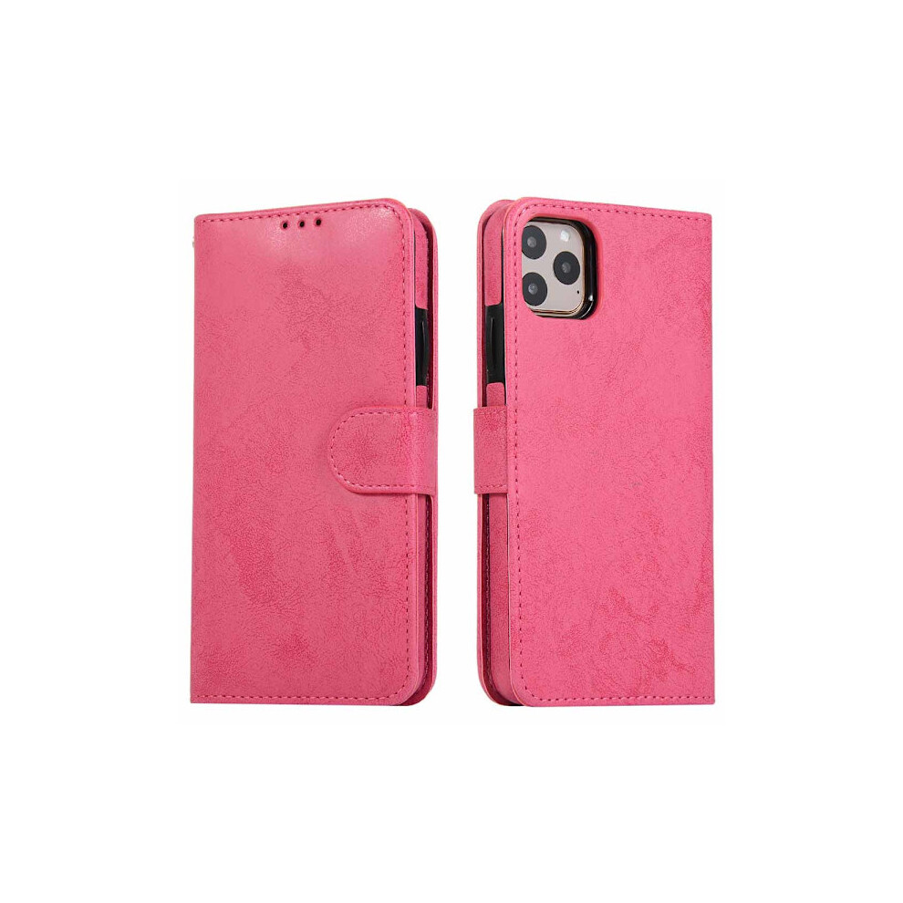 Smooth Leman Wallet Case - Compatible With Iphone 11 Pink 9313598821744