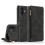Compatible with iPhone 12 - Professional Rugged Floveme Wallet Case Black 1