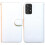 Compatible with Samsung Galaxy A33 5G - Leather Case / Protection White 6