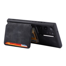 (Galaxy S22, Book Black)Case for compatible with Samsung Galaxy S22 5G, compatible with Samsung S