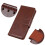 Compatible with Xiaomi Redmi Note 12 4G Case Split Leather Brown 5