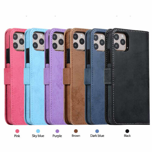 Smooth LEMAN Wallet Case - compatible with iPhone 11 Pink 1