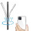 Double-sided Silicone Case - compatible with iPhone 11 Pro Max Black 7