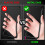 Privacy Magnetic Case for compatible with iPhone 13 Pro Max Red Red 2