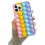 Popit fidget case Colorful (compatible with iPhone Models) compatible with iPhone 11 Pro 4
