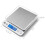 Household scale Max 2kg, 0.1 gram interval Silver 4