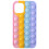 Popit fidget case Colorful (compatible with iPhone Models) compatible with iPhone 11 Pro 3