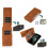 Compatible with iPhone 12 - Professional Rugged Floveme Wallet Case Black 6
