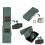 Compatible with iPhone 12 - Professional Rugged Floveme Wallet Case Black 7