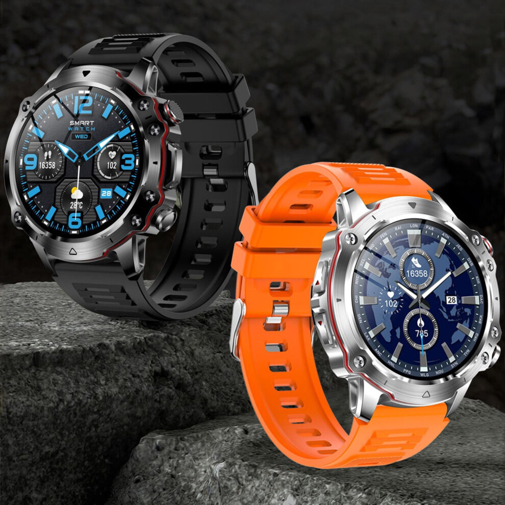 Jacenvly Clearance 2024 New Zw48 Smartwatch Bluetooth Call Three Proof Outdoor Exercise Meter Steps Cool 9496895838964