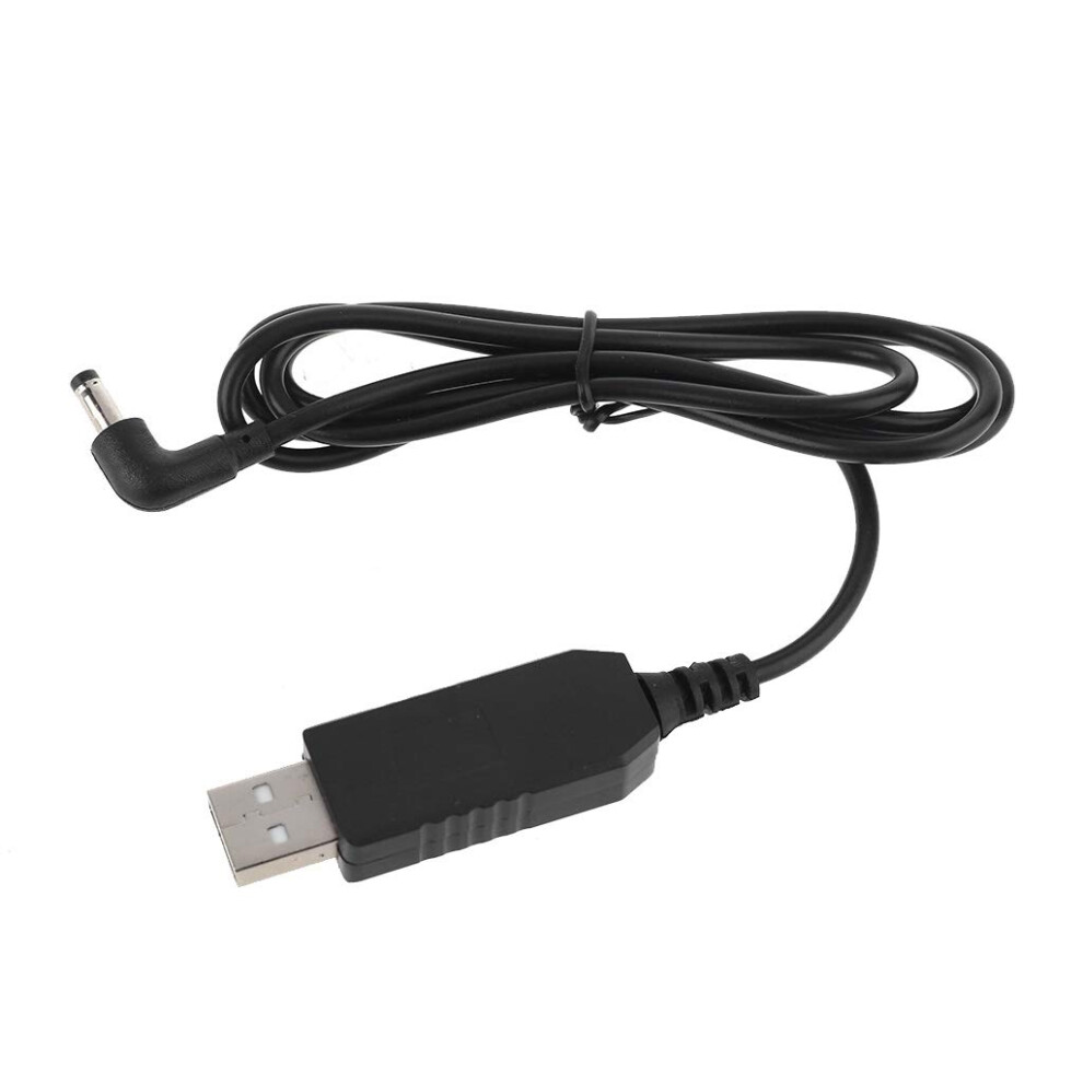 Kerdejar Universal 90 Degree Usb 5V To 12V 4.0X1.7mm Power Supply Cable For Tmall Smart Bluetooth Speaker Echo Dot 3Rd Router Led Strip 1M