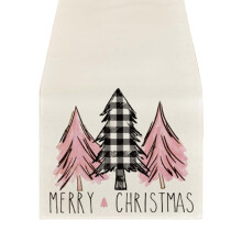 YiFudd Linen Table Flag Christmas Home Restaurant Living Room Dining Table Indoor And Outdoor Decorative Table Cloth