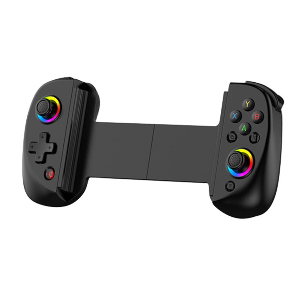 Jixopn D8 Telescopic Gamepad W/ Turbo, 6-Axis Gyro, Vibration, Bluetooth 5.2, Rgb - Compatible With Android, Ios, Ps3, Ps4, Switch, Pc Light 9496895841315